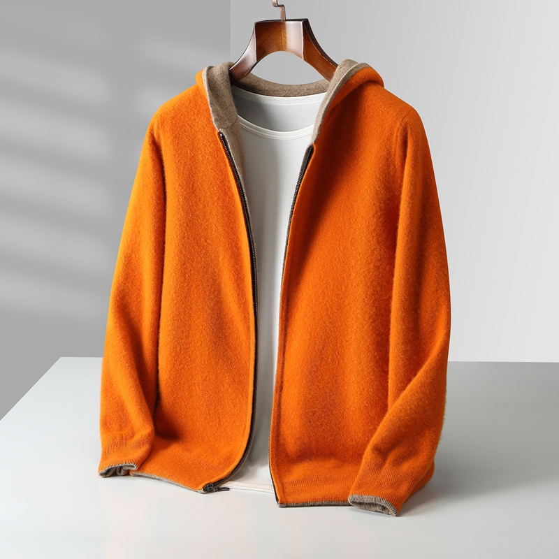 Wool Coat Peacoat - Herfst En Winter Nieuwe Mannen Dubbelzijdig