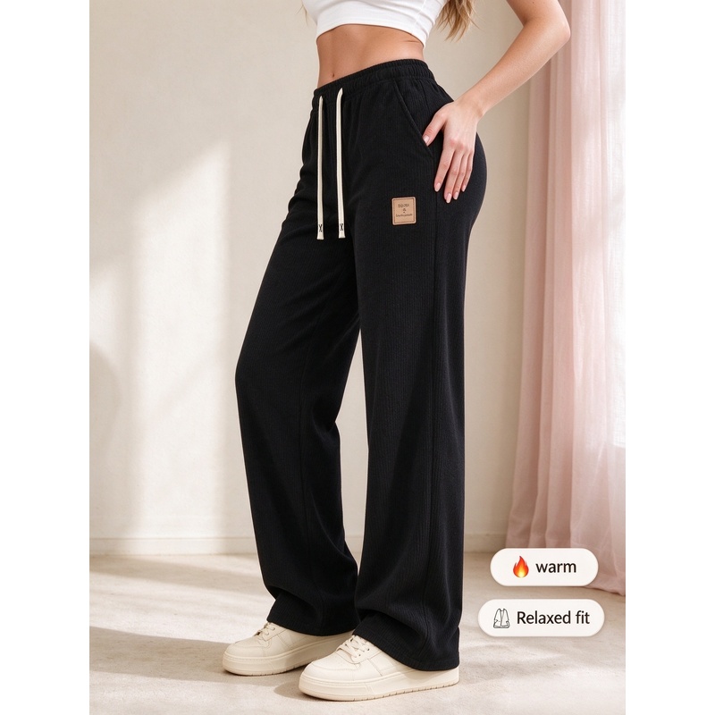 Corduroy Pant Warm - Fluwelen en corduroy broeken voor dames,