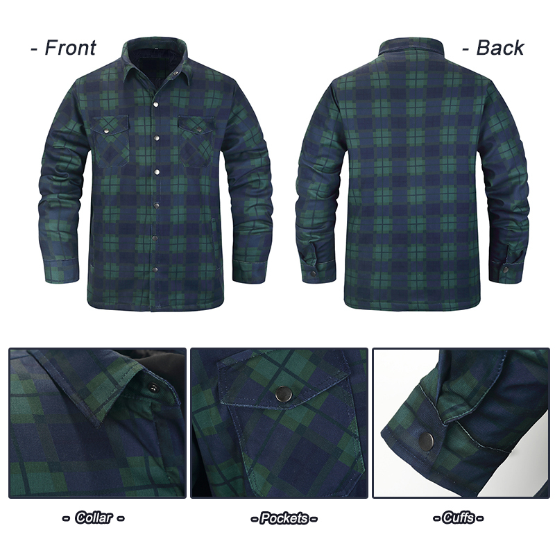 Winter Geruite Overhemden Voor - Flannel Shirt Lined recensie en prijs