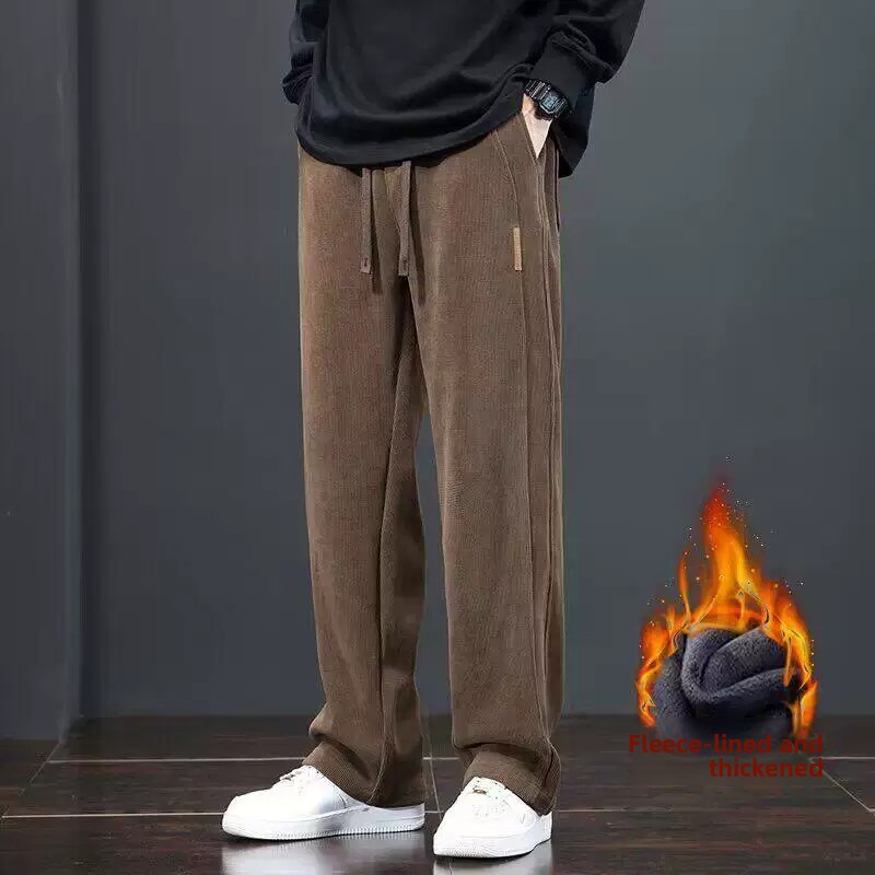 Herenbroek van corduroy met fl - Corduroy Pant Warm recensie en prijs