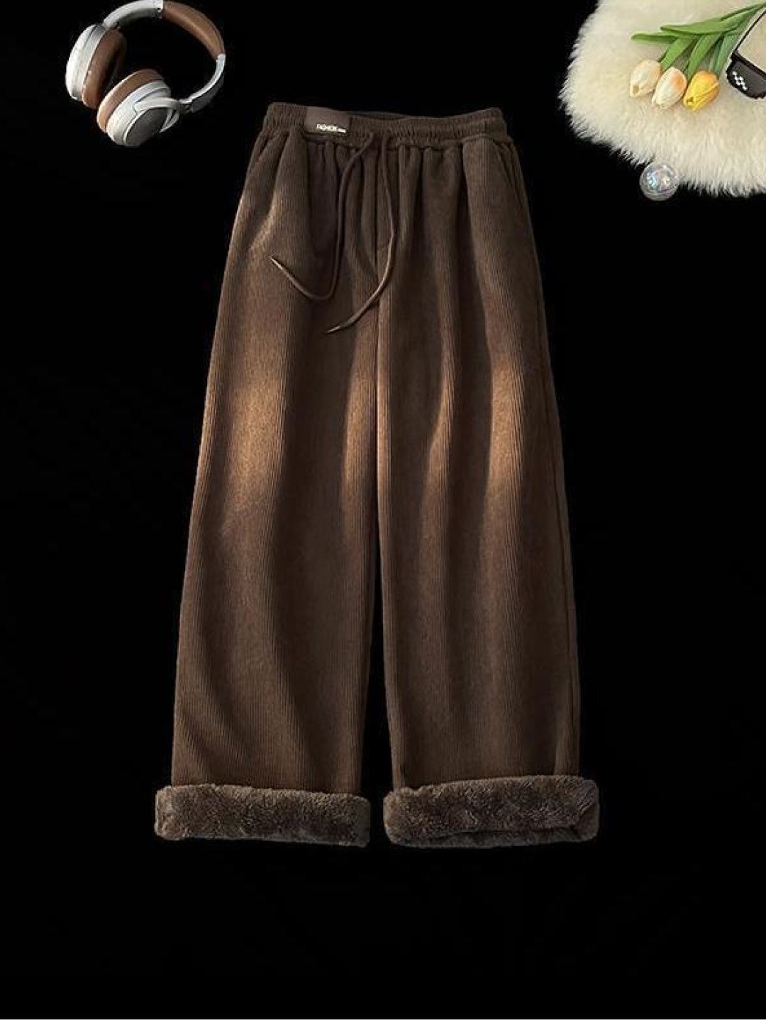 Amerikaanse stijl, fleece gevo - Corduroy Pant Warm recensie en prijs