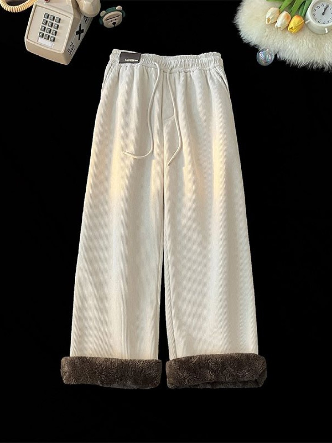 Amerikaanse stijl, fleece gevo - Corduroy Pant Warm recensie en prijs