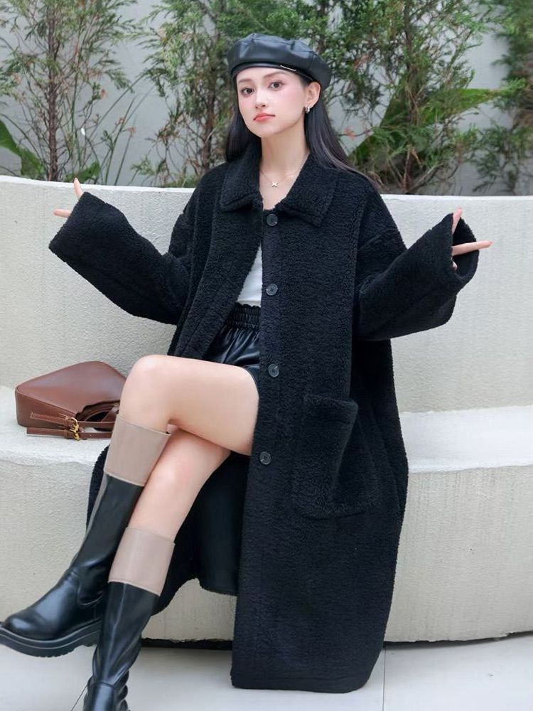 Japanse stijl, plus size dames - Wool Coat Peacoat recensie en prijs