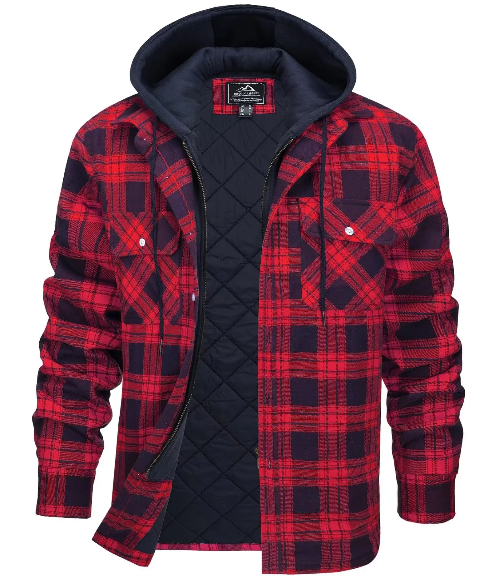 2026 Heren Flanellen Overhemdj - Flannel Shirt Lined recensie en prijs
